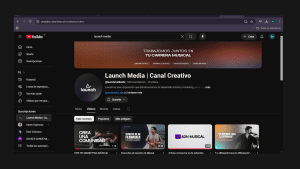 Canal de YouTube