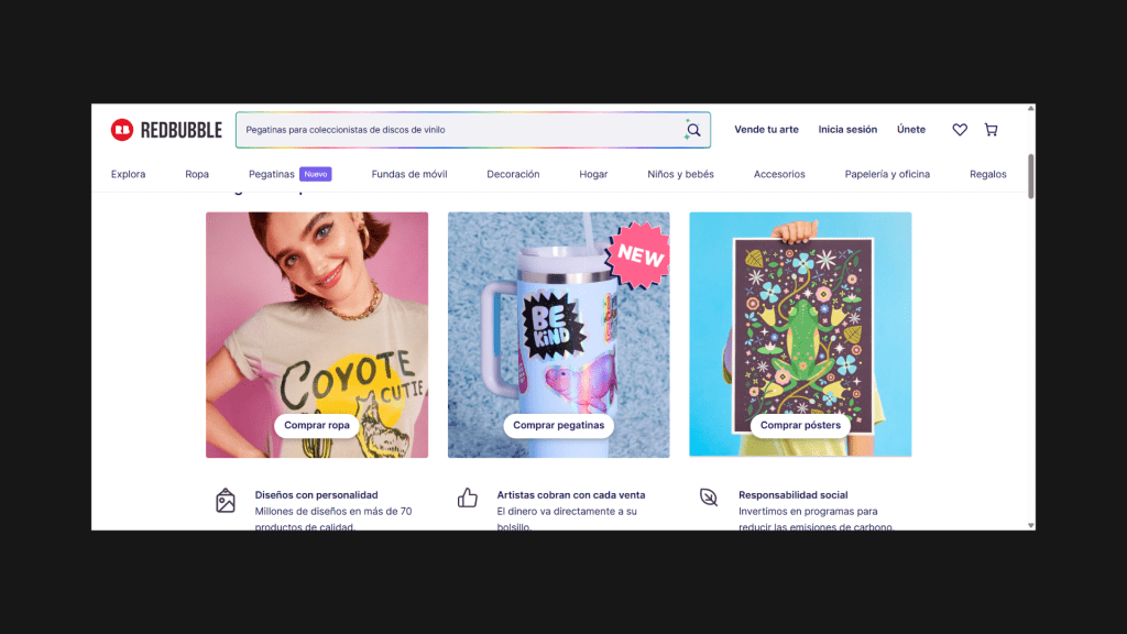 Merch artistas musicales